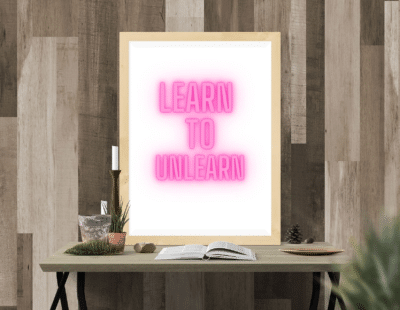 learn to unlearn